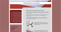 Desktop Screenshot of maler-falkschwarze.de